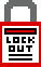 Standard red Lock Out Tag Out lock